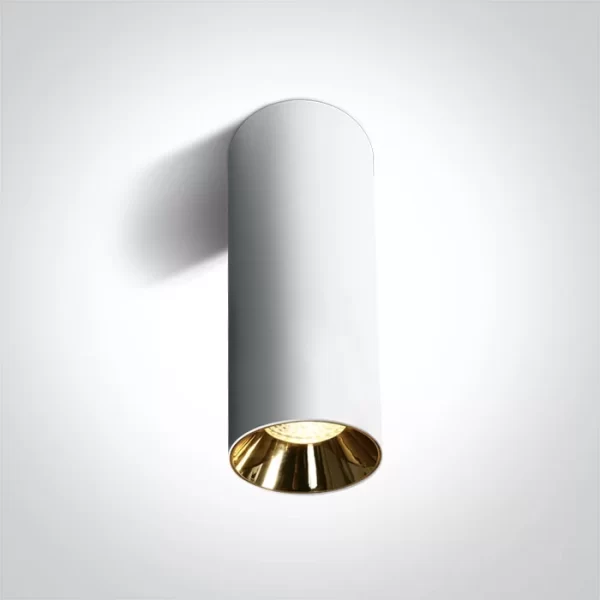 Spot Aparent Interior GU10 10W, Alb, Decor Alama