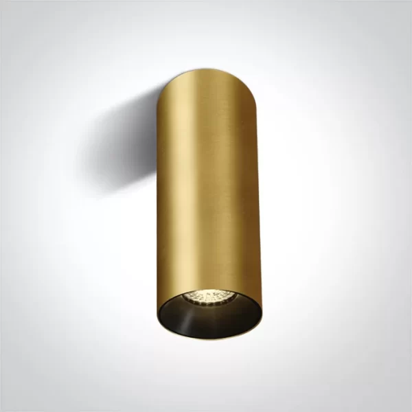 Spot Aparent Interior GU10 10W, Brass, Orientabil