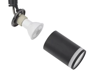 Spot Aparent Interior GU10 Madara Mini Ring, Alb, Orientabil