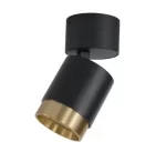 Spot Aparent Interior LED 10W Spectre Zoom, Negru-Auriu, UGR<19, 15-36°