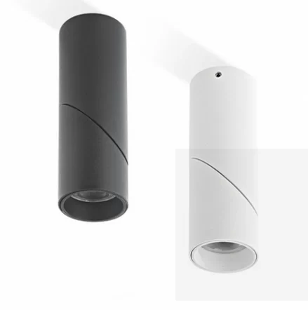 Spot Aparent Interior LED 4W Pako, Alb Mat, Orientabil 90°