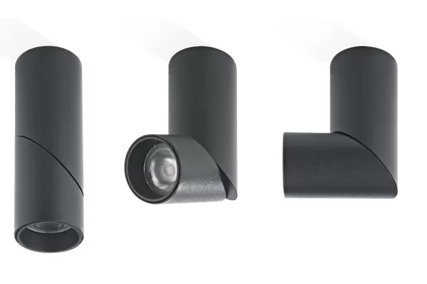 Spot Aparent Interior LED 4W Pako, Alb Mat, Orientabil 90°