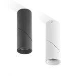 Spot Aparent Interior LED 4W Pako, Negru Mat, Orientabil 90°