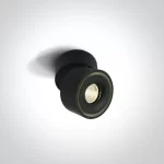 Spot Aparent Interior LED 8W Display, Negru, Directionabil Dual, Honeycomb