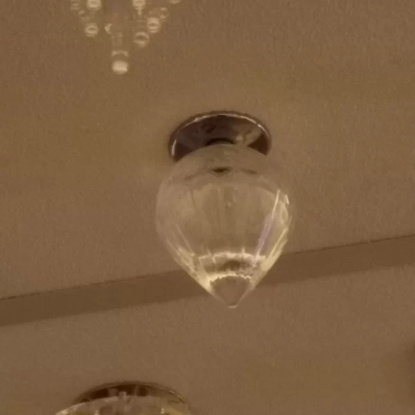 SPOT INCASTRAT BEC G4 LED 12V GLASS GLOB 577