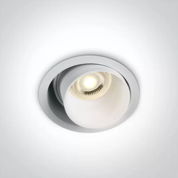 SPOT INCASTRAT BEC LED 10W ORIENTABIL ALB 11105D8