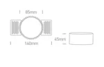 SPOT INCASTRAT BEC LED 10W TRIMLESS 10105MR