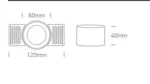 SPOT INCASTRAT BEC LED 10W TRIMLESS BRASS 10105TR