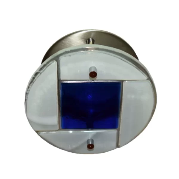 SPOT INCASTRAT BEC LED 8W BLUE GLASS