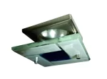 SPOT INCASTRAT BEC LED 8W BLUE SQUARE GLASS