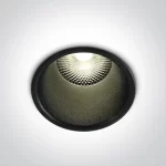 SPOT INCASTRAT LED 10W SLIM BLACK IP20 10110FD