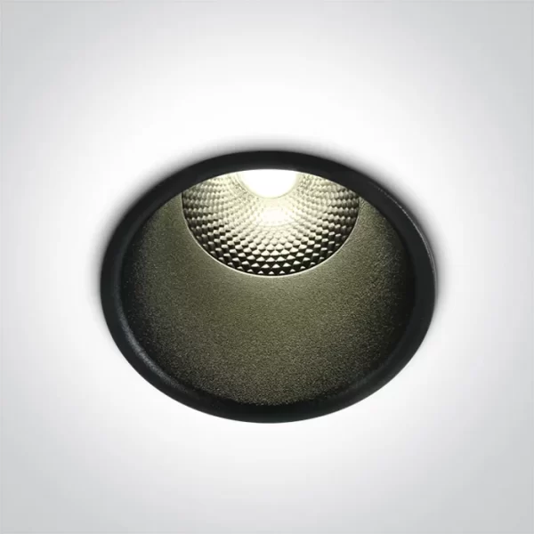 SPOT INCASTRAT LED 10W SLIM BLACK IP20 10110FD