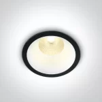 SPOT INCASTRAT LED 12W BLACK IP20 10112L