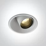 SPOT INCASTRAT LED 12W CCT ORIENTABIL ALB IP20 11111C