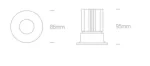 SPOT INCASTRAT LED 12W COB IP65 10112C