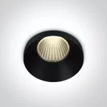 SPOT INCASTRAT LED 12W FIX BLACK 10112HA