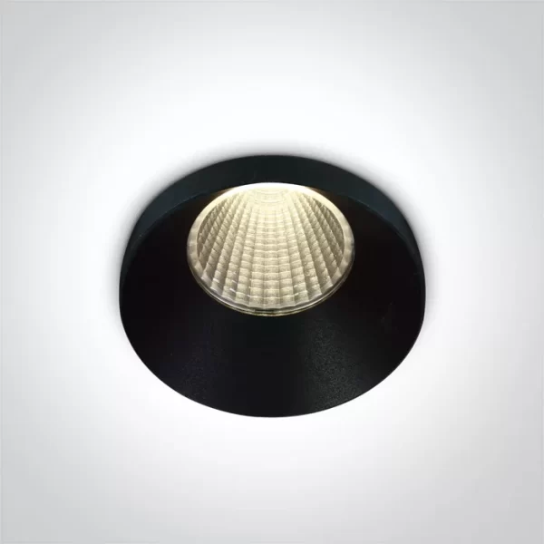 SPOT INCASTRAT LED 12W FIX BLACK 10112HA