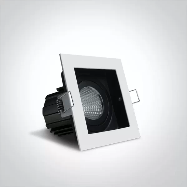 SPOT INCASTRAT LED 12W PATRAT ORIENTABIL 51112E