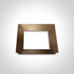 SPOT INCASTRAT LED 12W SQUARE BLACK 51112H