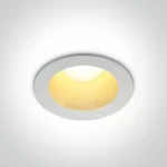 SPOT INCASTRAT LED 12W WHITE-BRASS 10112ED