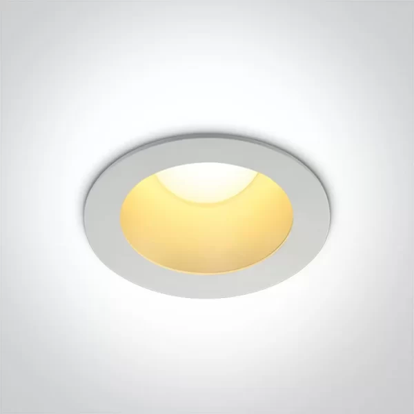 SPOT INCASTRAT LED 12W WHITE-BRASS 10112ED