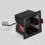 SPOT INCASTRAT LED 13W SQUARE BLACK