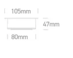 SPOT INCASTRAT LED 15W ZOOM 11115G