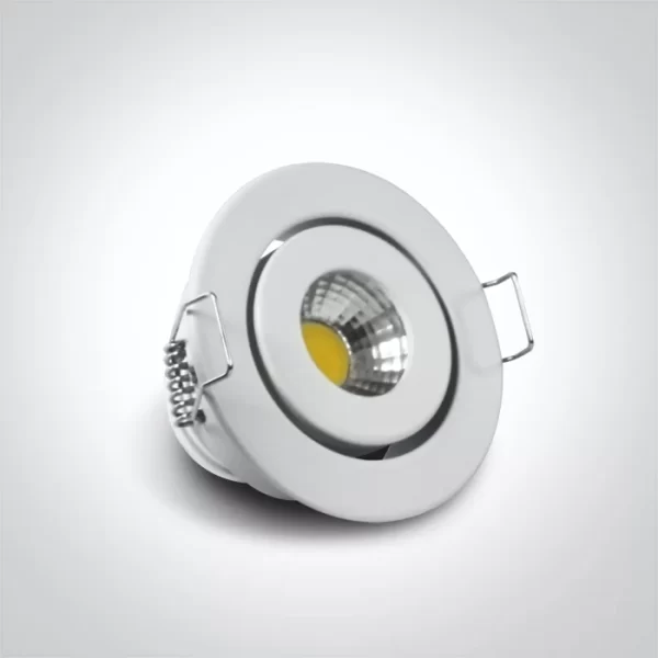 SPOT INCASTRAT LED 1W MINI ORIENTABIL 11103B WHITE