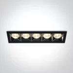 SPOT INCASTRAT LED 20W MULTILED SQUARE MIRROR 50506B