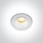 SPOT INCASTRAT LED 2W MINI ALB IP44 10101LA