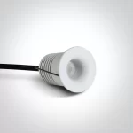 SPOT INCASTRAT LED 2W MINI ALB IP44 10101LA