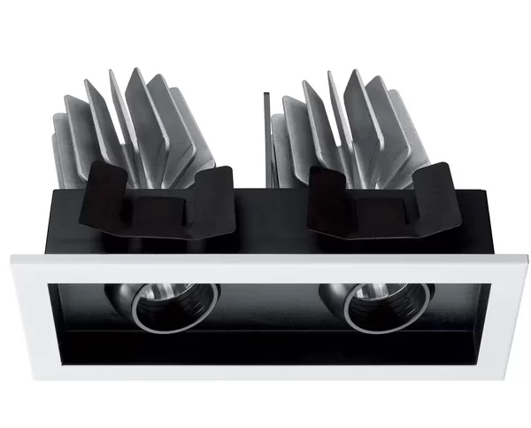 SPOT INCASTRAT LED 2x13w MYRIAD IP20
