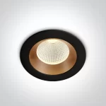 SPOT INCASTRAT LED 3W DUO-BRASS MIDI 10103E