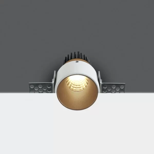 SPOT INCASTRAT LED 3W MINI TRIMLESS 10103BTR BRASS