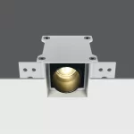 SPOT INCASTRAT LED 3W TRIMLESS SQUARE 50103ATR BLACK