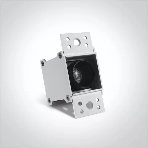 SPOT INCASTRAT LED 3W TRIMLESS SQUARE 50103ATR BLACK