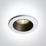 SPOT INCASTRAT LED 6,5W 10107K BLACK