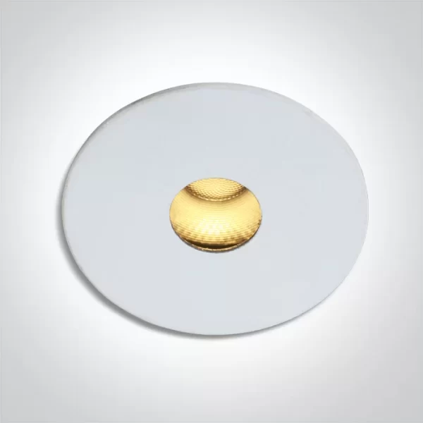 SPOT INCASTRAT LED 6W MINI ALB 10106L