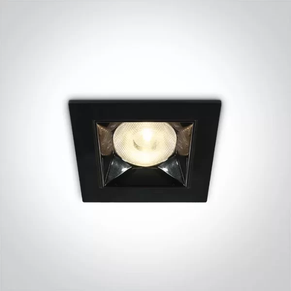SPOT INCASTRAT LED 6W MULTILED SQUARE MIRROR 50106B