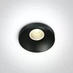 SPOT INCASTRAT LED 8W FIX BLACK 10108R