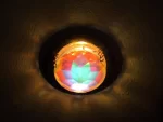 SPOT INCASTRAT SWAROVSKI BEC LED MULTICOLOR AURIU 24K