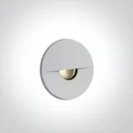 SPOT SCARA LED 1W ROTUND 68070 WHITE IP65