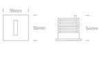 SPOT SCARA LED 3W IP54 PATRAT 68004 WHITE