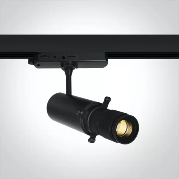 SPOT SINA 230V LED 12W SUPER NARROW ZOOM 65668T BLACK