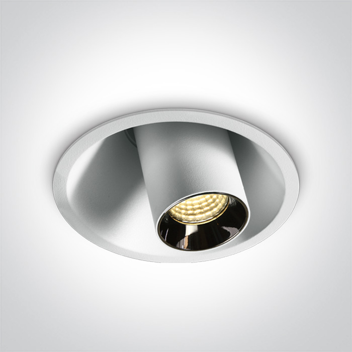 11107T-W Spot Incastrat LED 7w IP20 Alb 11107T - imagine 1