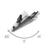 LAMPA SINA LED 12W sau 42W OPTIBAR CCT ALBA - imagine 4