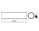 Furtun FLEXILIGHT 360º LED 9,5w/m 230V 50m-Rola 5400K IP65 - imagine 2
