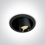 Spot Incastrat LED 6w IP20 Negru Orientabil 11106TW