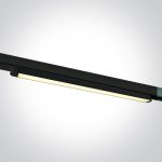 LAMPA LINIARA SINA 230V LED 16W CCTV NEGRU 65108BTW