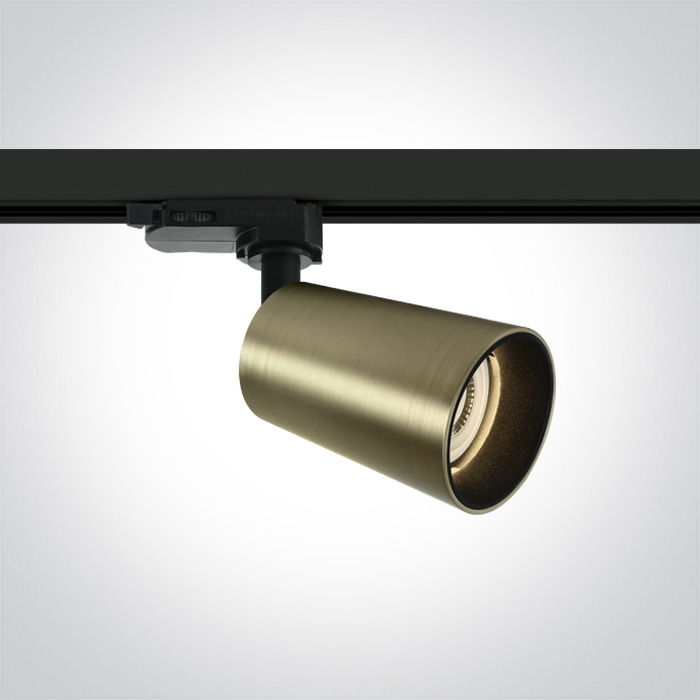 65105C-BBS SPOT SINA 230V BEC GU10 10W BRASS 65105CT - imagine 1